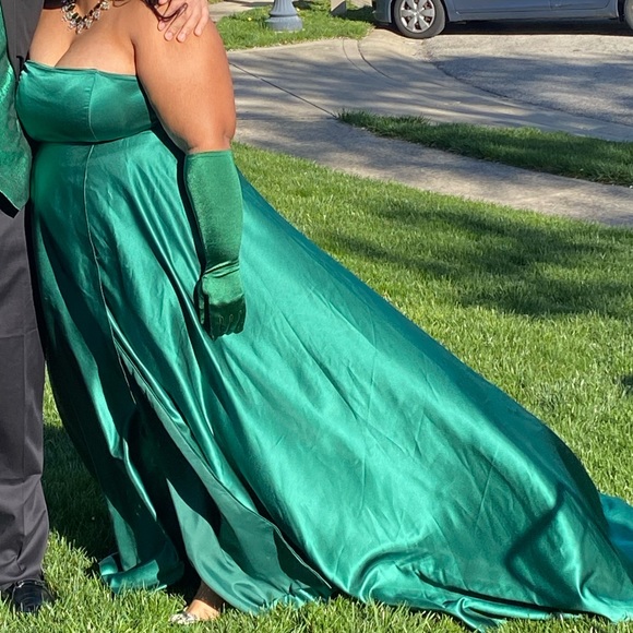 fanciest Dresses Emerald Green Ball Gown Poshmark